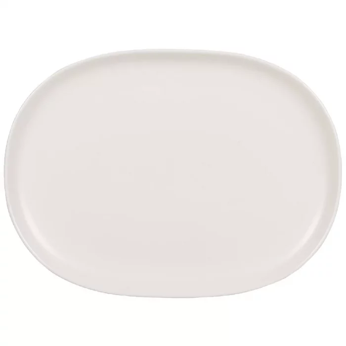 Churchill Alchemy Moonstone Oval Plates 225mm (Pack of 12) - Image 1