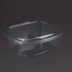 Vegware Compostable PLA Hinged-Lid Deli Containers 680ml / 24oz (Pack of 200)
