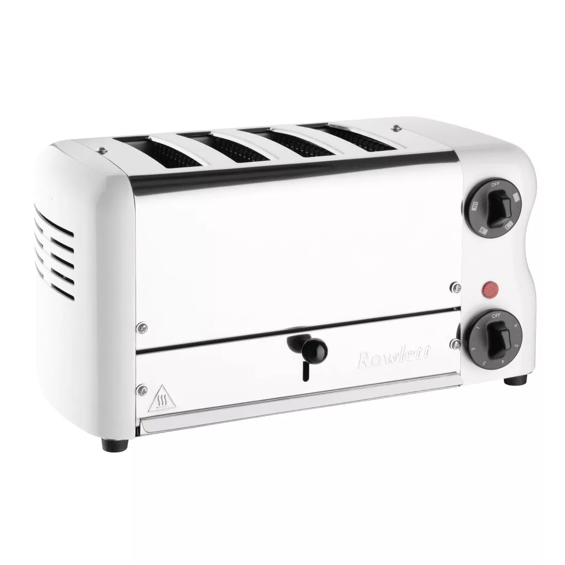 dr066_esprit4slot1.jpg Rowlett Esprit 4 Slot Toaster White w/2x Additional Elements & Sandwich Cage - Image 1