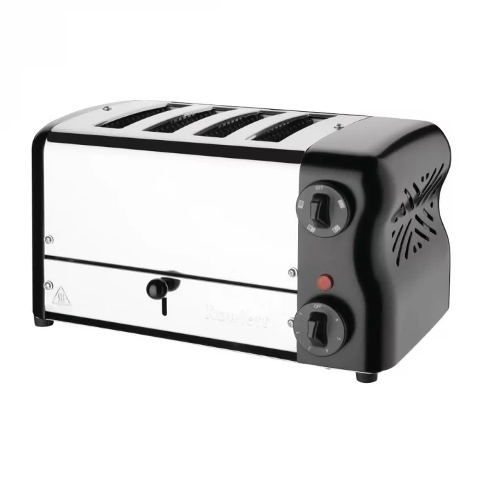 Rowlett Esprit 4 Slot Toaster Jet Black w/2x Additional Elements & Sandwich Cage - Image 7