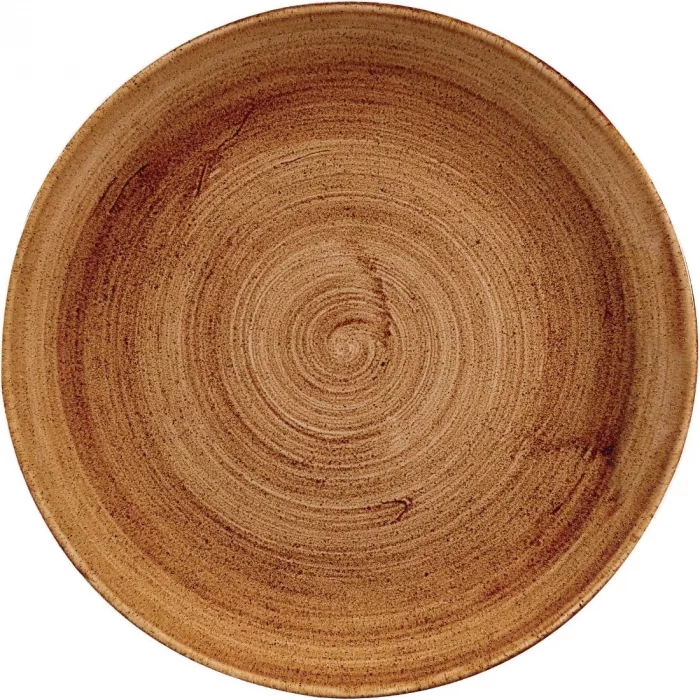 Churchill Stonecast Patina Coupe Plates Vintage Copper 288mm (Pack of 12) - Image 1