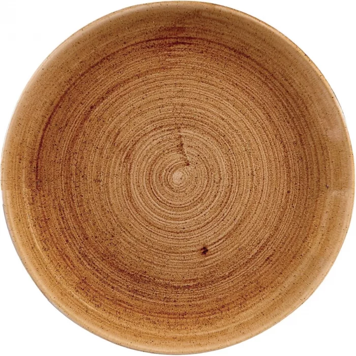 Churchill Stonecast Patina Coupe Plates Vintage Copper 260mm (Pack of 12) - Image 1