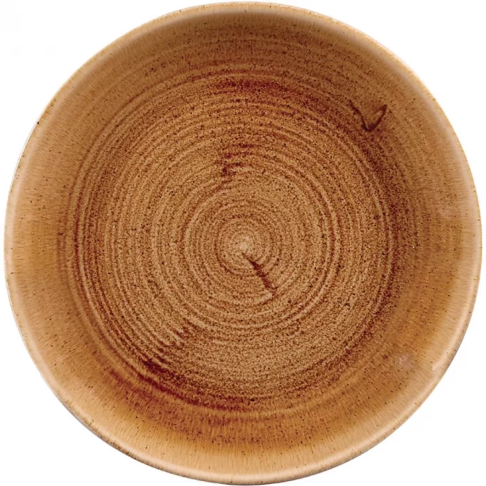 Churchill Stonecast Patina Coupe Plates Vintage Copper 217mm (Pack of 12) - Image 1