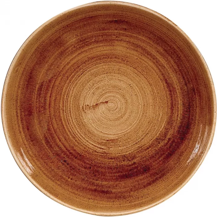 Churchill Stonecast Patina Coupe Bowls Vintage Copper 248mm (Pack of 12) - Image 2