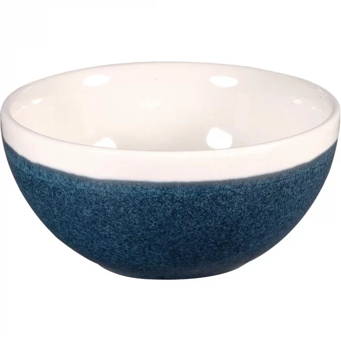 Churchill Monochrome Soup Bowl Sapphire Blue 160mm (Pack of 12) - Image 1