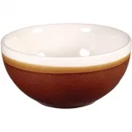 Churchill Monochrome Soup Bowl Cinnamon Brown 455ml (Pack of 12)