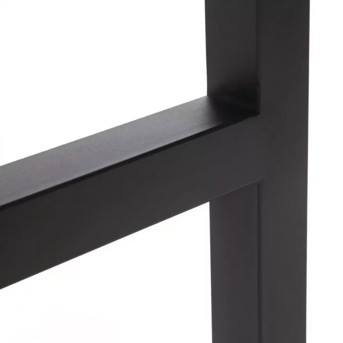 Bolero Square Steel and Acacia Bar Table 600mm - Image 9
