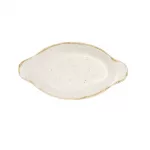 Churchill Stonecast Oval Eared Dishes Barley White 232mm (Pack of 6) - Image 2