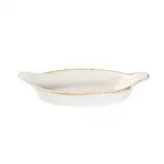Churchill Stonecast Oval Eared Dishes Barley White 232mm (Pack of 6) - Image 3