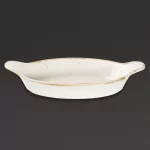 Churchill Stonecast Oval Eared Dishes Barley White 232mm (Pack of 6) - Image 4