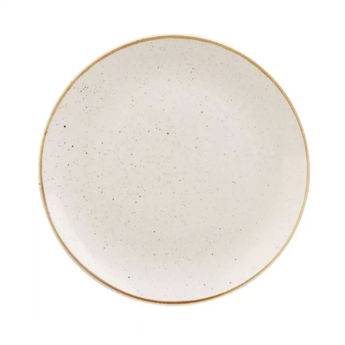 Churchill Stonecast Deep Coupe Plates Barley White 280mm (Pack of 12) - Image 2