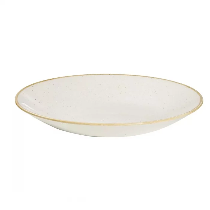 Churchill Stonecast Deep Coupe Plates Barley White 280mm (Pack of 12) - Image 3