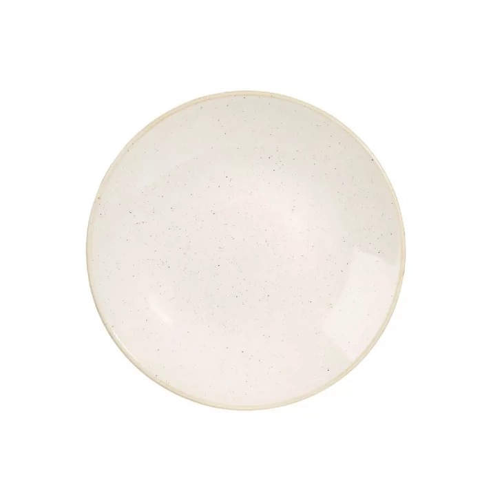 Churchill Stonecast Deep Coupe Plates Barley White 240mm (Pack of 12) - Image 2
