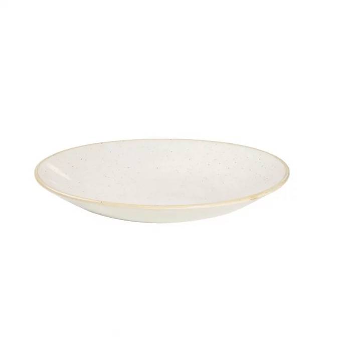 Churchill Stonecast Deep Coupe Plates Barley White 220mm (Pack of 12) - Image 3