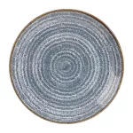 Churchill Studio Prints Homespun Coupe Plates Slate Blue 165mm (Pack of 12)