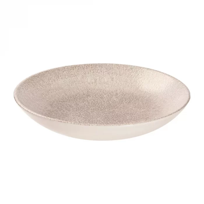 Churchill Studio Prints Raku Coupe Bowls Agate Grey 248mm (Pack of 12) - Image 1