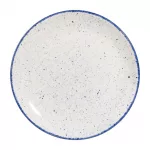 Churchill Stonecast Hints Coupe Plates Indigo Blue 217mm (Pack of 12)