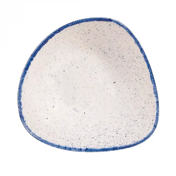 Churchill Stonecast Hints Triangle Bowls Indigo Blue 150mm (Pack of 12) - Image 4