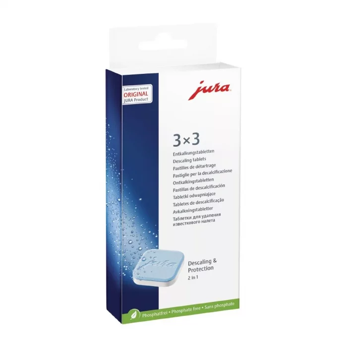 Jura Descaling Tablets 15191 (Pack of 9) - Image 1