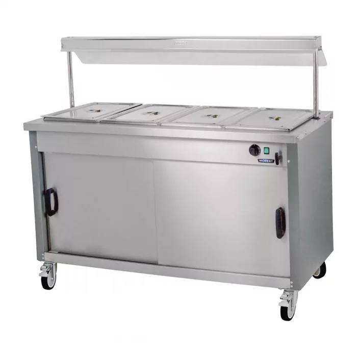 Moffat Mobile Hot Cupboard with Dry Heat Bain Marie 4FBM - Image 1