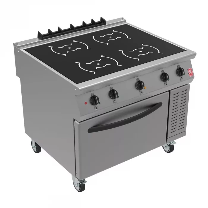 Falcon F900 Induction Range with Fan Assisted Oven on Castors i91104C - Image 1