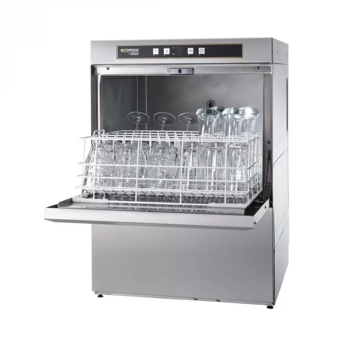 Hobart Ecomax Glasswasher G504S with Water Softener - Image 1