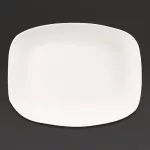 Churchill X Squared Oblong Plates White 202 x 261mm (Pack of 12)