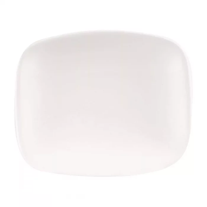Churchill X Squared Oblong Plates White 126 x 154mm (Pack of 12) - Image 2