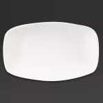 Churchill X Squared Oblong Plates White 121 x 200mm (Pack of 12)
