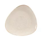 Churchill Stonecast Triangular Plates Nutmeg Cream 265mm (Pack of 12)