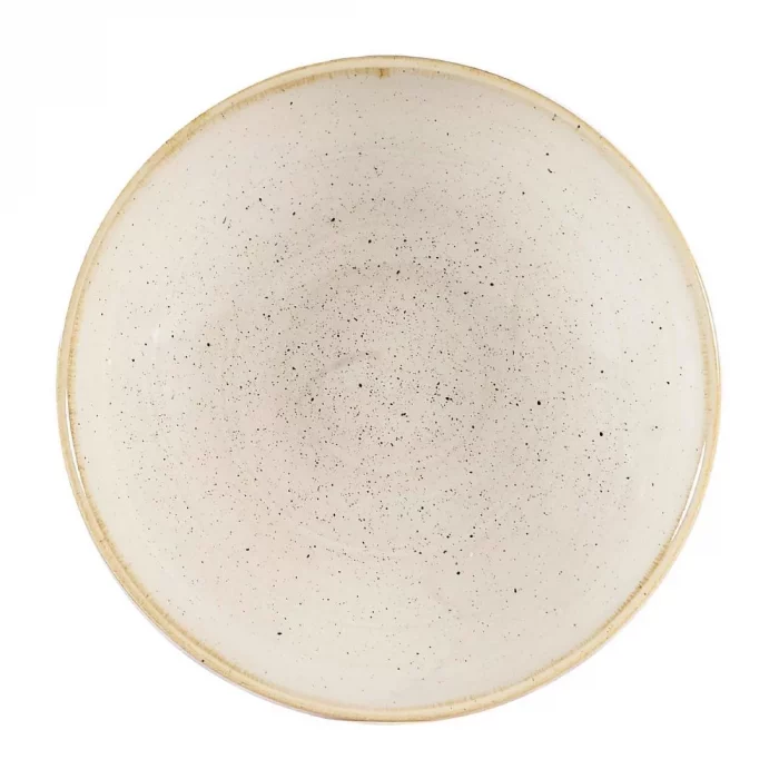 Churchill Stonecast Coupe Bowls Nutmeg Cream 182mm (Pack of 12) - Image 1
