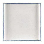 Churchill Stonecast Hints Square Plates Indigo Blue 303mm (Pack of 4)