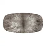 Churchill Studio Prints Stone Rectangular Plates Quartz Black 153 x 298mm