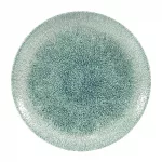 Churchill Studio Prints Raku Coupe Plates Jade Green 165mm (Pack of 12)