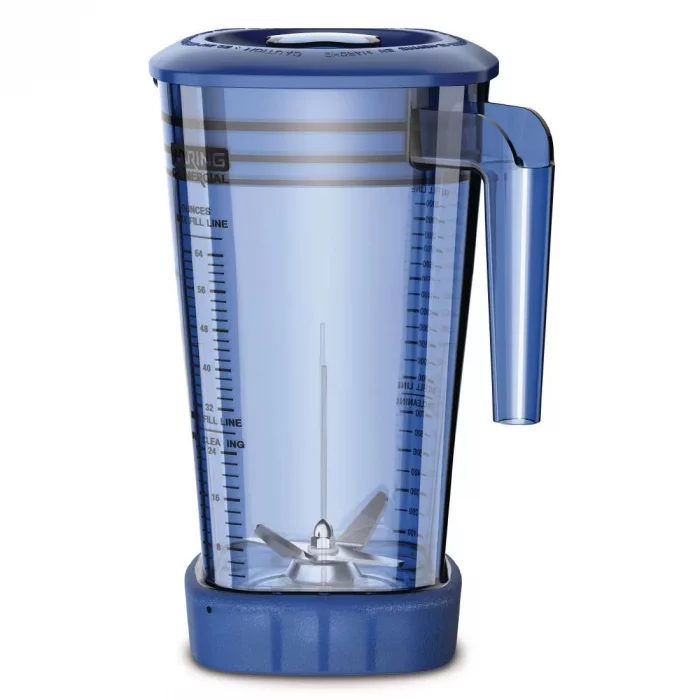 Waring Blue 2Ltr Jar for use with Waring Xtreme Hi-Power Blender - Image 1