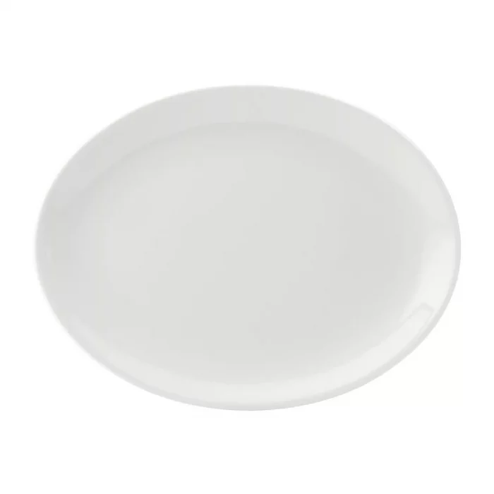 Utopia Titan Oval Plates White 210mm (Pack of 24) - Image 1