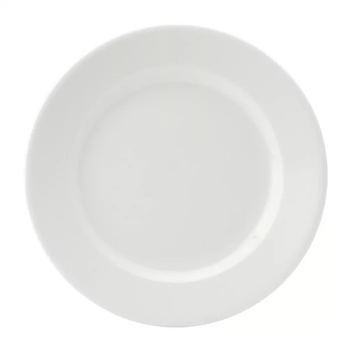 Utopia Titan Winged Plates White 230mm (Pack of 24) - Image 1
