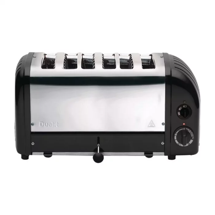 Dualit 6 Slice Vario Toaster Black 60145 - Image 2