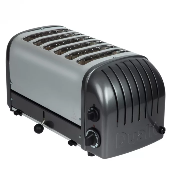 Dualit 6 Slice Vario Toaster Charcoal 60156 - Image 3