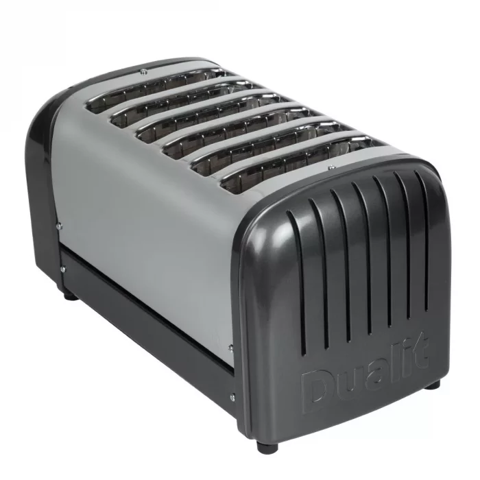 Dualit 6 Slice Vario Toaster Charcoal 60156 - Image 4
