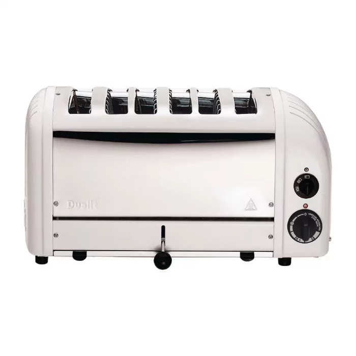 Dualit 6 Slice Vario Toaster White 60146 - Image 2