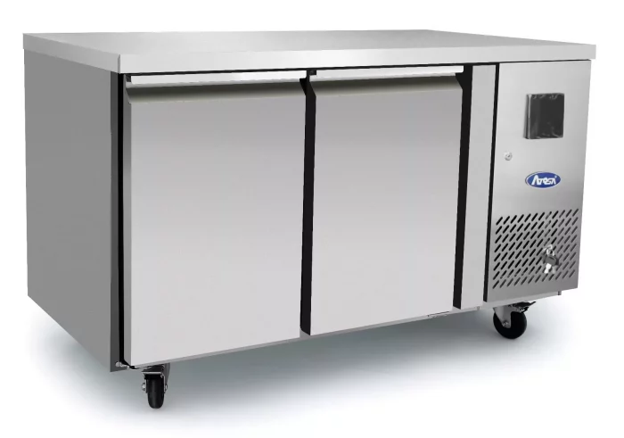 Atosa EPF3462HD 2 Door Heavy Duty Preparation Counter Freezer  280 Litres - Image 1