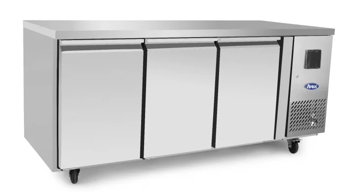 Atosa EPF3472HD 3 Door Preparation Counter Freezer  420 Litres - Image 1