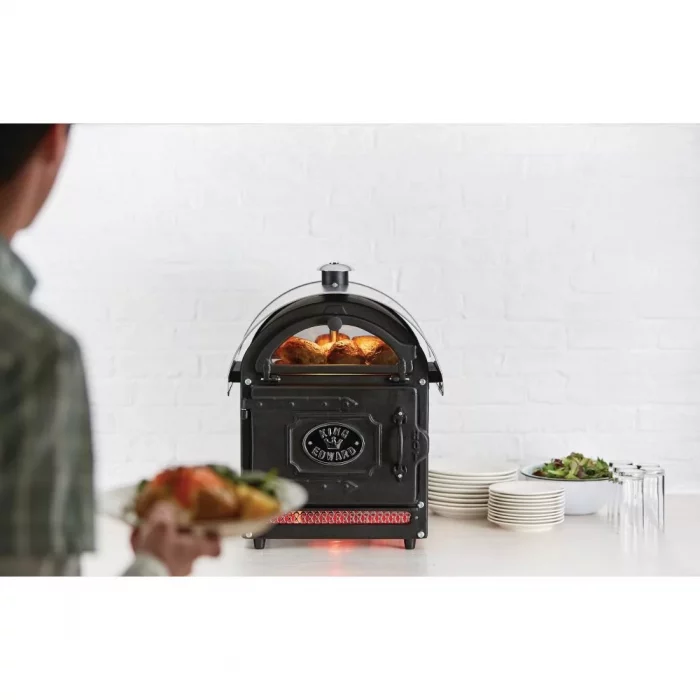 King Edward Potato Baker Small Black PB1FV - Image 3