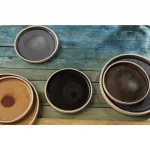 Olympia Canvas Flat Round Plate Sienna Rust 250mm (Pack of 6) - Image 2