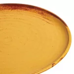 Olympia Canvas Small Rim Round Plate Sienna Rust 265mm (Pack of 6) - Image 7
