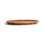 Olympia Canvas Small Rim Round Plate Sienna Rust 265mm (Pack of 6) - Image 8