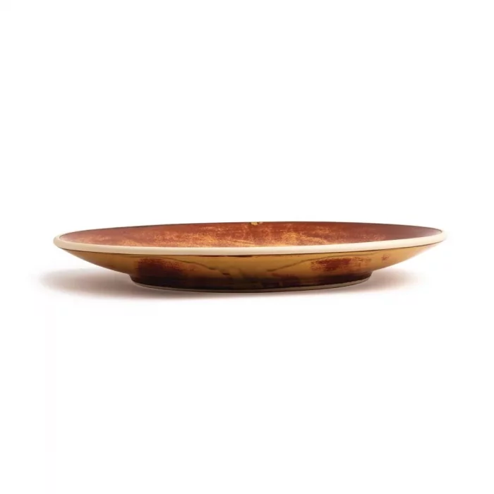 Olympia Canvas Concave Plate Sienna Rust 270mm (Pack of 6) - Image 7