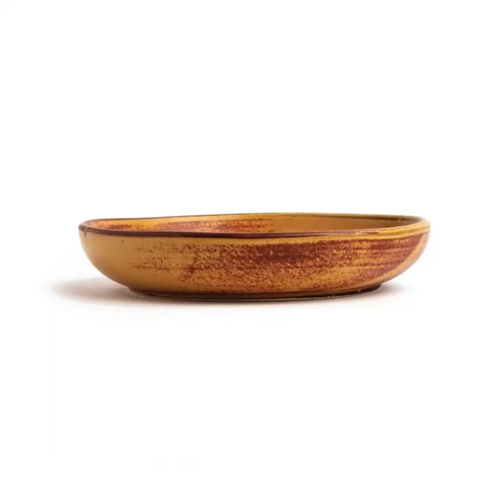 Olympia Canvas Coupe Bowl Sienna Rust 230mm (Pack of 6) - Image 8