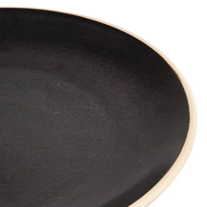 Olympia Canvas Concave Plate Delhi Black 270mm (Pack of 6) - Image 4